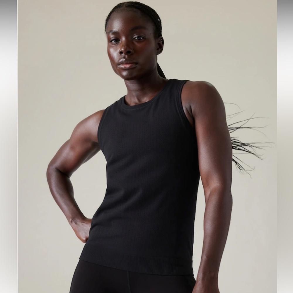 2 Athleta In Motion seamless tanks
